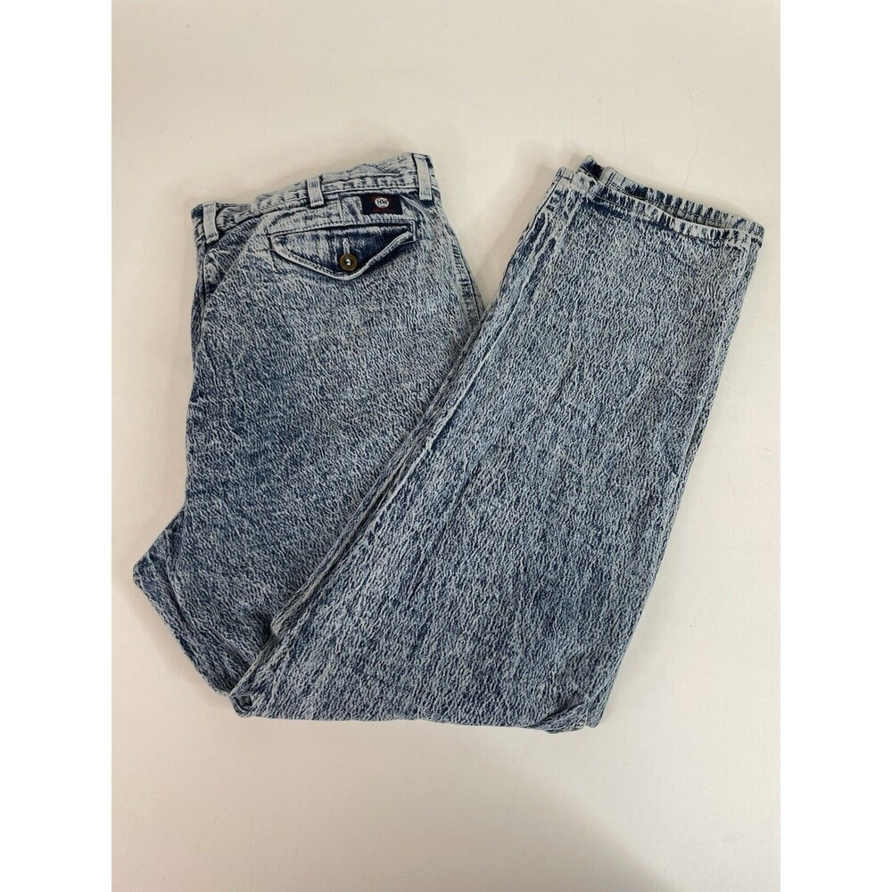 Vintage h.i.s. Americana Acid Washed Jeans, 36x30, USA Made Y2K Skater